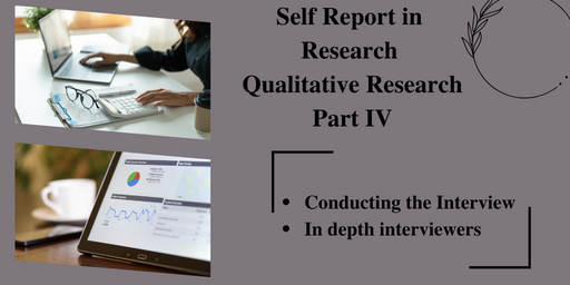 Qualitative Research Report Data (IV)