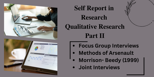 Rsearch Focus Group Interviews (II)