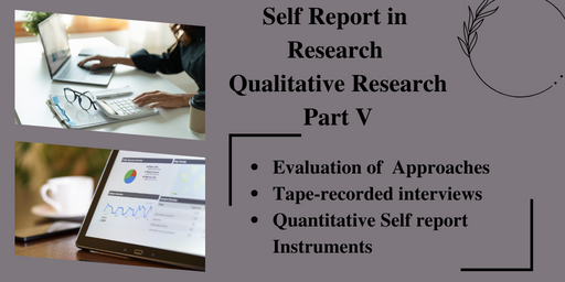 Self Report In Research Post Interview Procedures