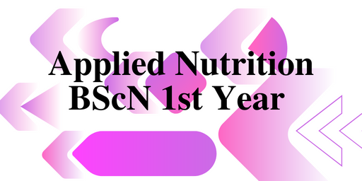 Applied Nutrition Syllabus for BScN