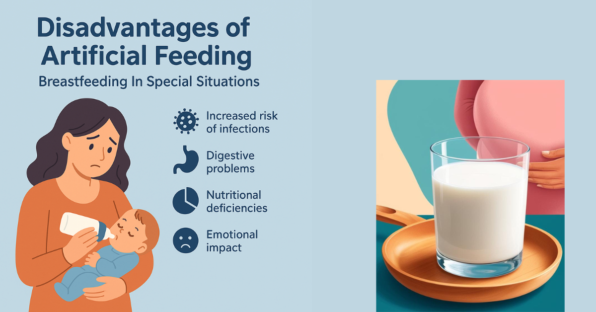 Disadvantages of Artificial Feeding Breastfeeding In Special Situations