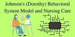 Johnson's (Dorothy) Behavioral System Model