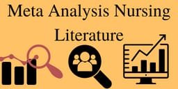 Meta Analysis Nursing Literature