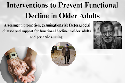 Prevent Functional Decline in Older Adults