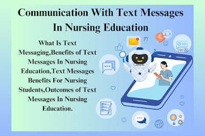 Communication With Text Messages In Nursing