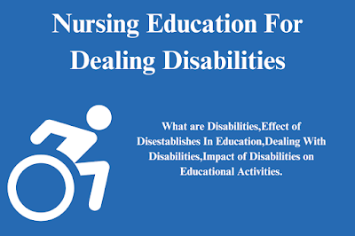 Nursing Education For Dealing Disabilities