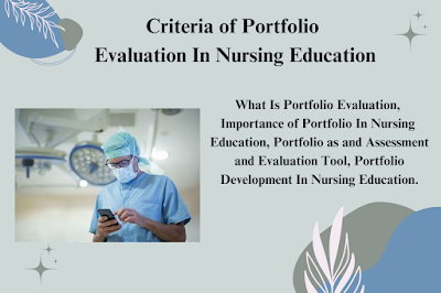 ortfolio Evaluation In Nursing Education