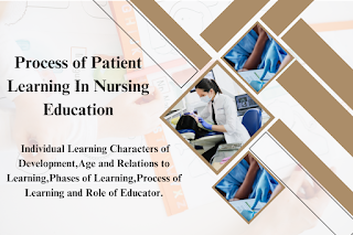 Process of Patient Learning In Nursing Education