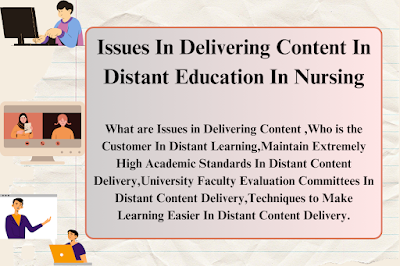 Delivering Content In Distant Education In Nursing