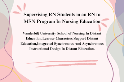 RN to MSN Program In Nursing Education