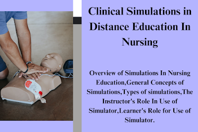 Simulations in Distance Education In Nursing