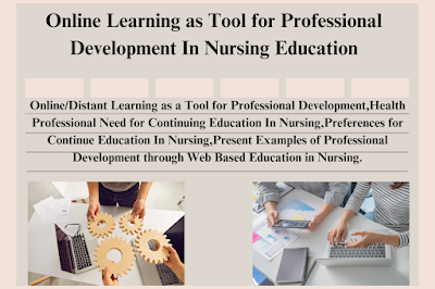 Online Learning as Tool for Professional Development In Nursing Education