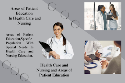 Areas of Patient Education In Health Care