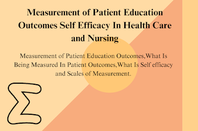 Self Efficacy In Health Care and Nursing