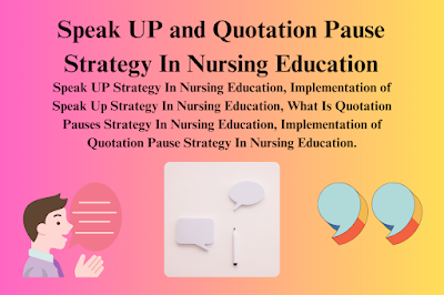 Quotation Pause Strategy In Nursing Education