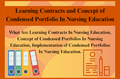 Learning Contracts and Concept of Condensed Portfolio In Nursing Education