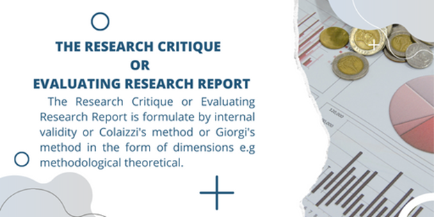 Evaluation of Research Report