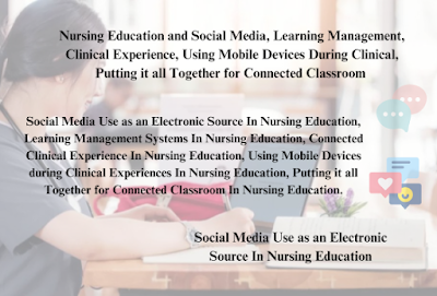 Social Media, Learning Management, Clinical Experience, Using Mobile Devices During Clinical, Putting it all Together for Connected Classroom In Nursing Education