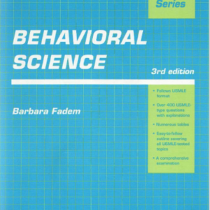 Behavioral Sciences by Barbara Fadem