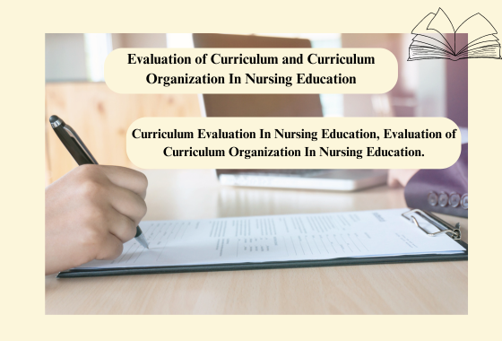 Evaluation of Curriculum and Curriculum Organization In Nursing Education