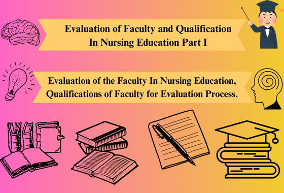 Evaluation of Faculty and Qualification In Nursing Education Part I