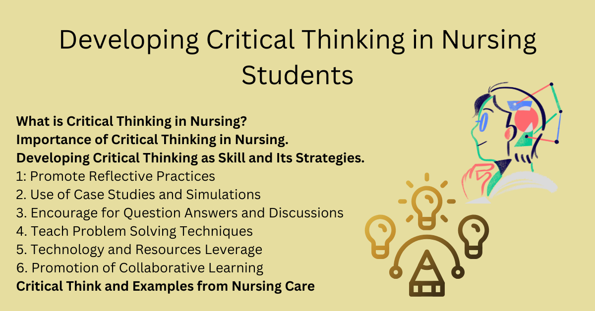 Developing Critical Thinking in Nursing Students