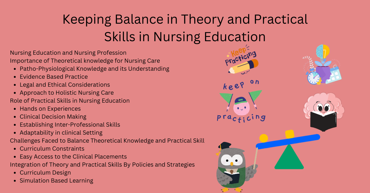 Keeping Balance in Theory and Practical Skills in Nursing Education