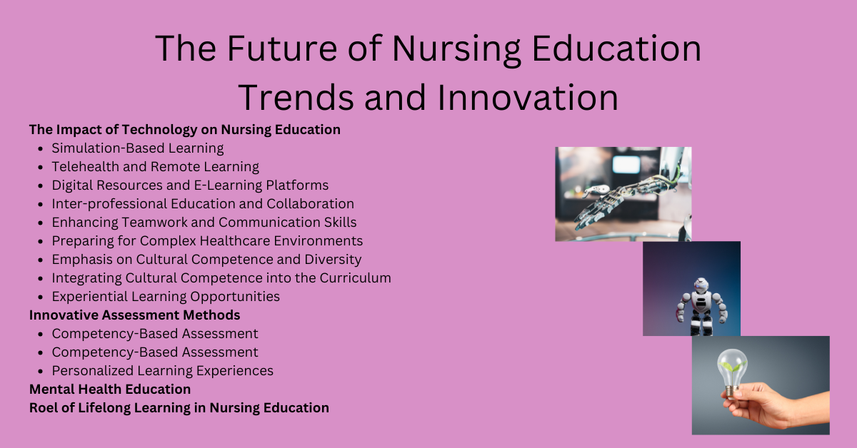 The Future of Nursing Education: Trends and Innovation