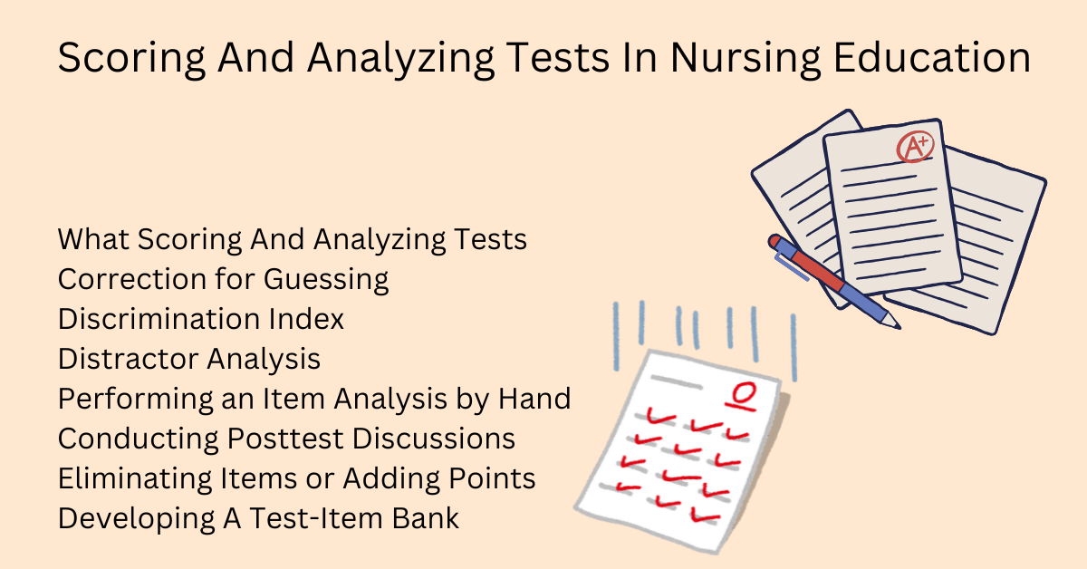 Scoring And Analyzing Tests In Nursing Education