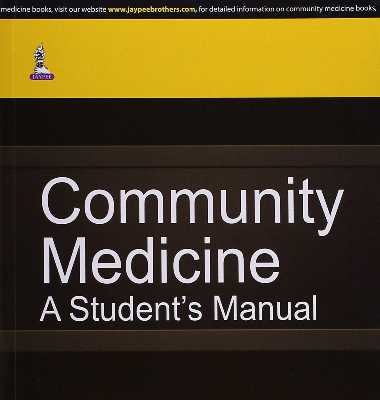 Community Medicine A Students Manual