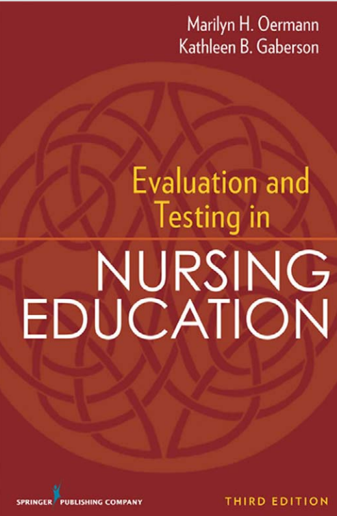 Evaluation and Testing in Nursing Education