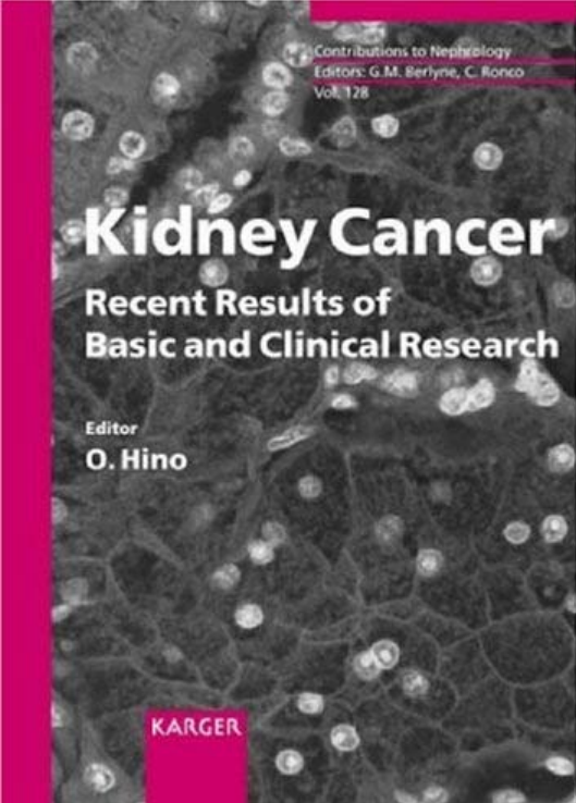 Kidney Cancer Recent Results of Basic and Clinical Research
