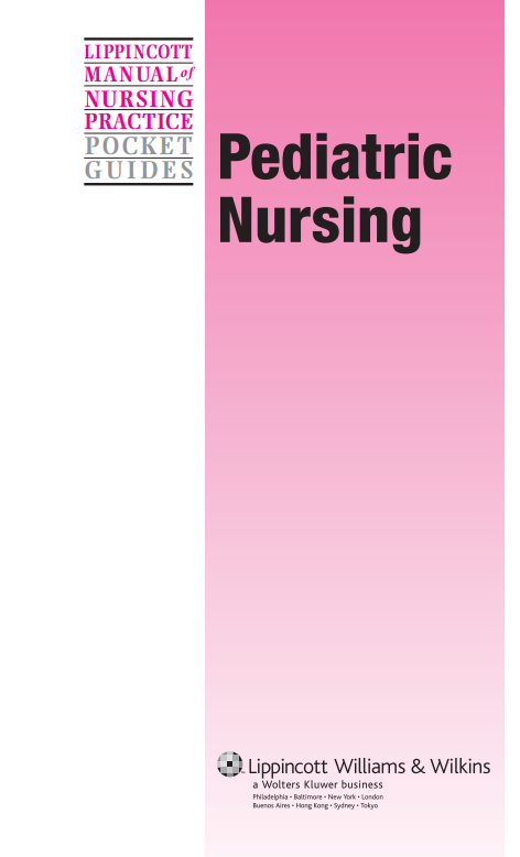 LIPPINCOTT MANUAL of NURSING PRACTICE POCKET GUIDES