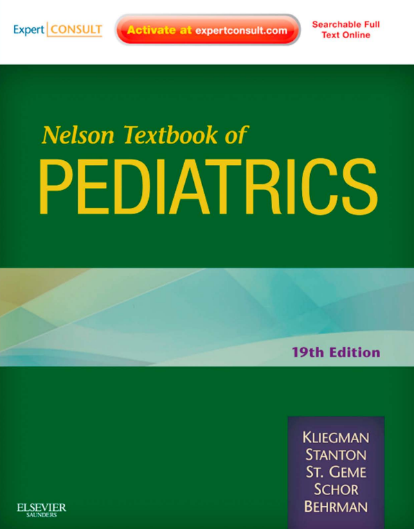 Nelson Textbook of PEDIATRICS by 19th Edition