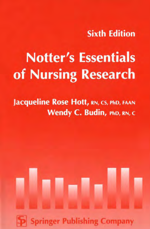 Notters Essentials of Nursing Research