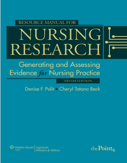 Resource Manual for Nursing Research