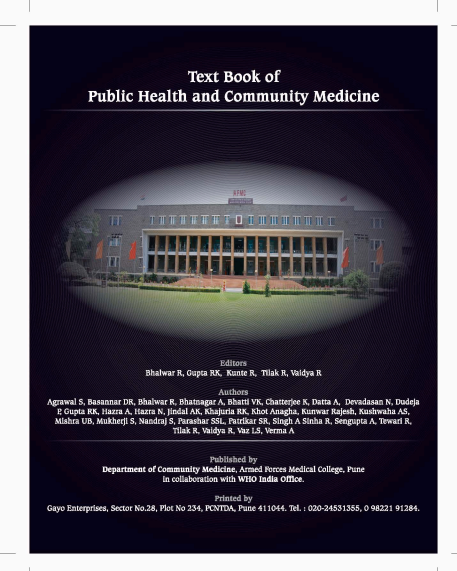 Text Book of Public Health and Community Medicine