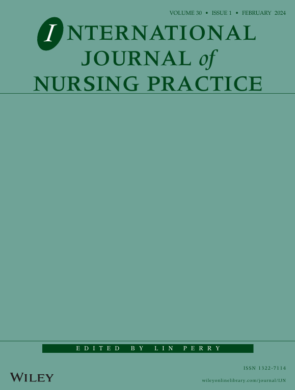 INTERNATIONAL JOURNAL of NURSING PRACTICE