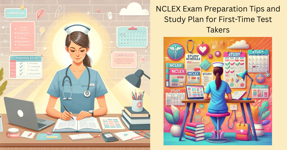 NCLEX Exam and Preparation Tips and Study Plan for First-Time Test Takers