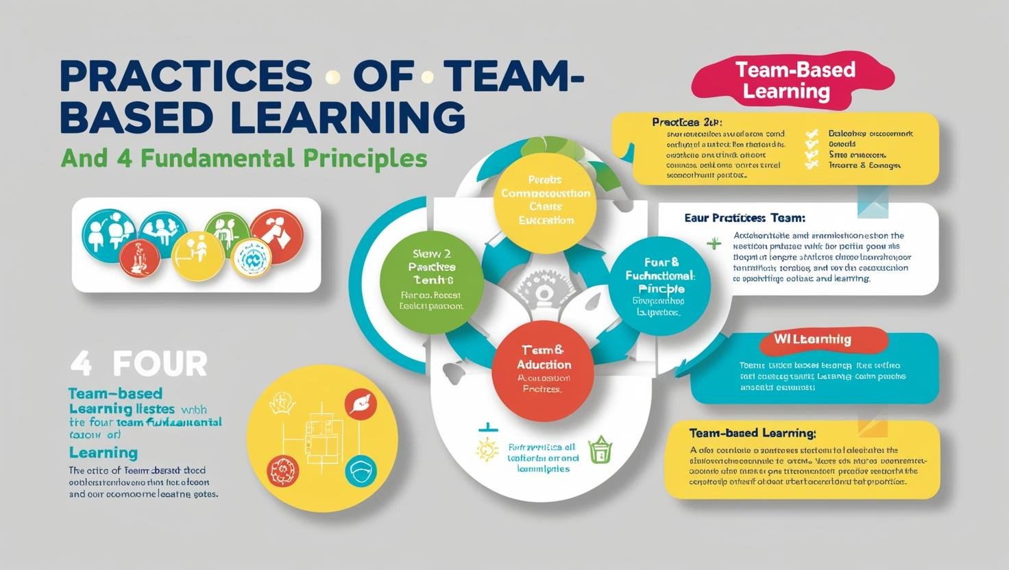 Practices of Team-Based Learning and 4 Fundamental Principles