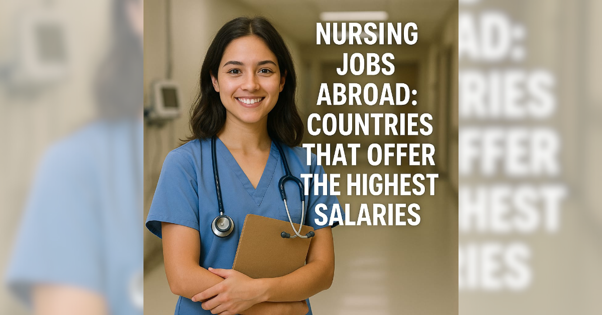 Nursing Jobs Abroad: Countries That Offer the Highest Salaries