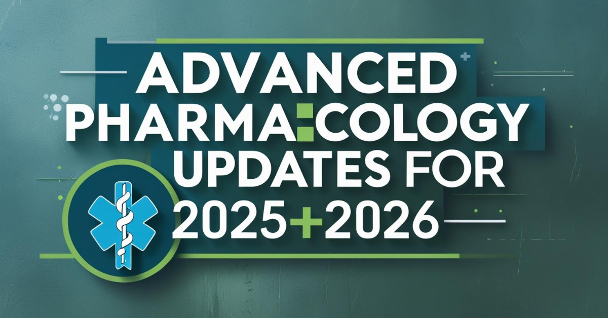The Advanced Pharmacology Updates for Nurses 2025-2026