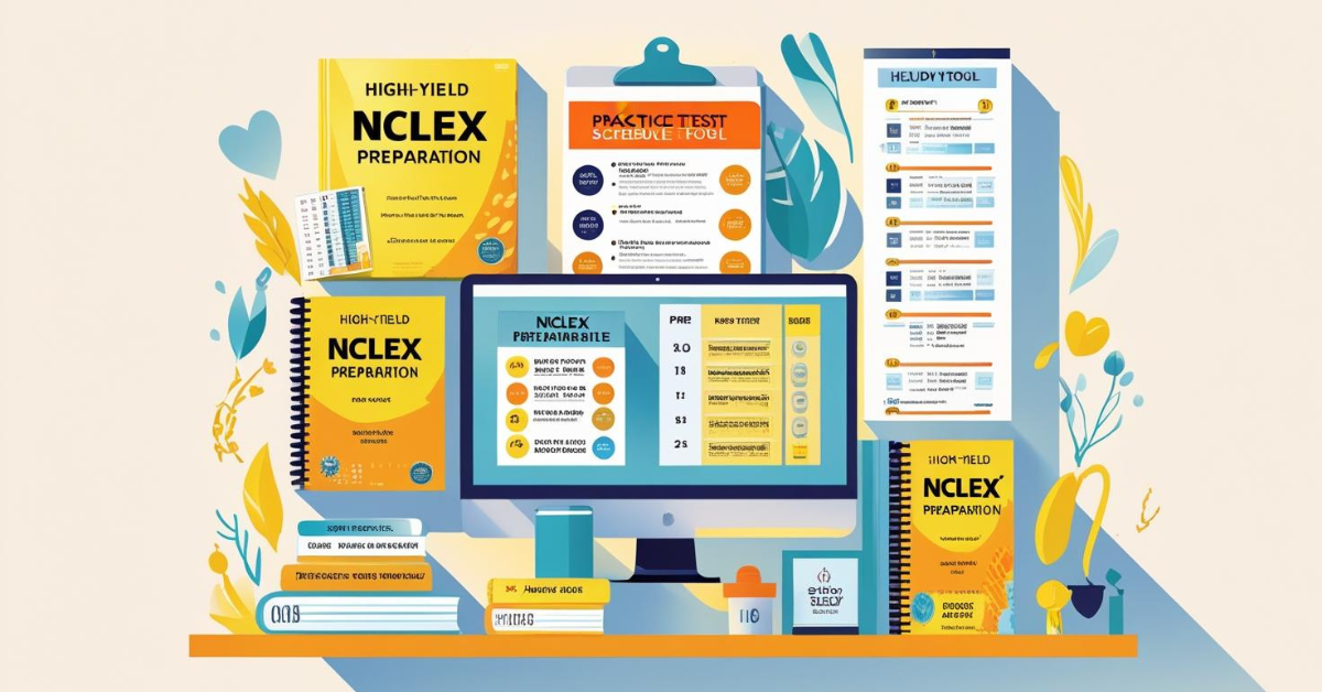The Crack NCLEX High-Yield Prep Tools Books and Test Schedules
