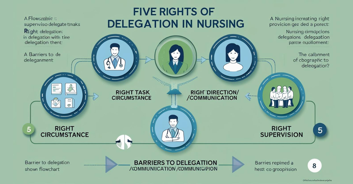 Now a day Five Rights of Delegation Its Process and Barriers In Nursing