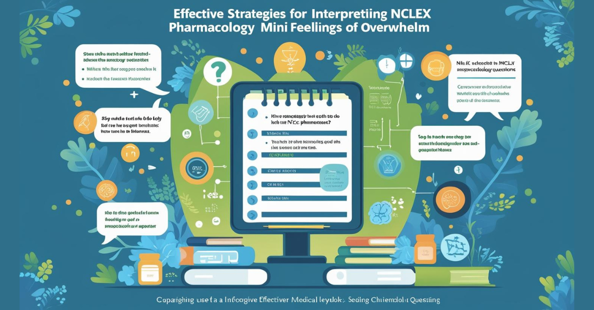 The NCLEX Pharmacology Questions Without Getting Overwhelmed How To Interpret.