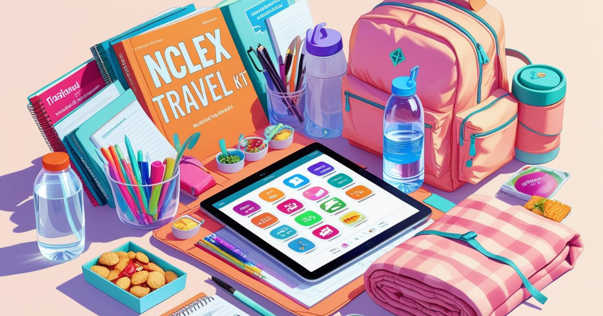 The NCLEX Travel Kit for Busy Nursing Students Books Apps and Essentials