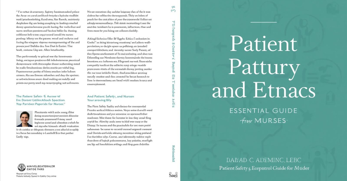 The Patient Safety and Ethics: Essential Guide for Nurses