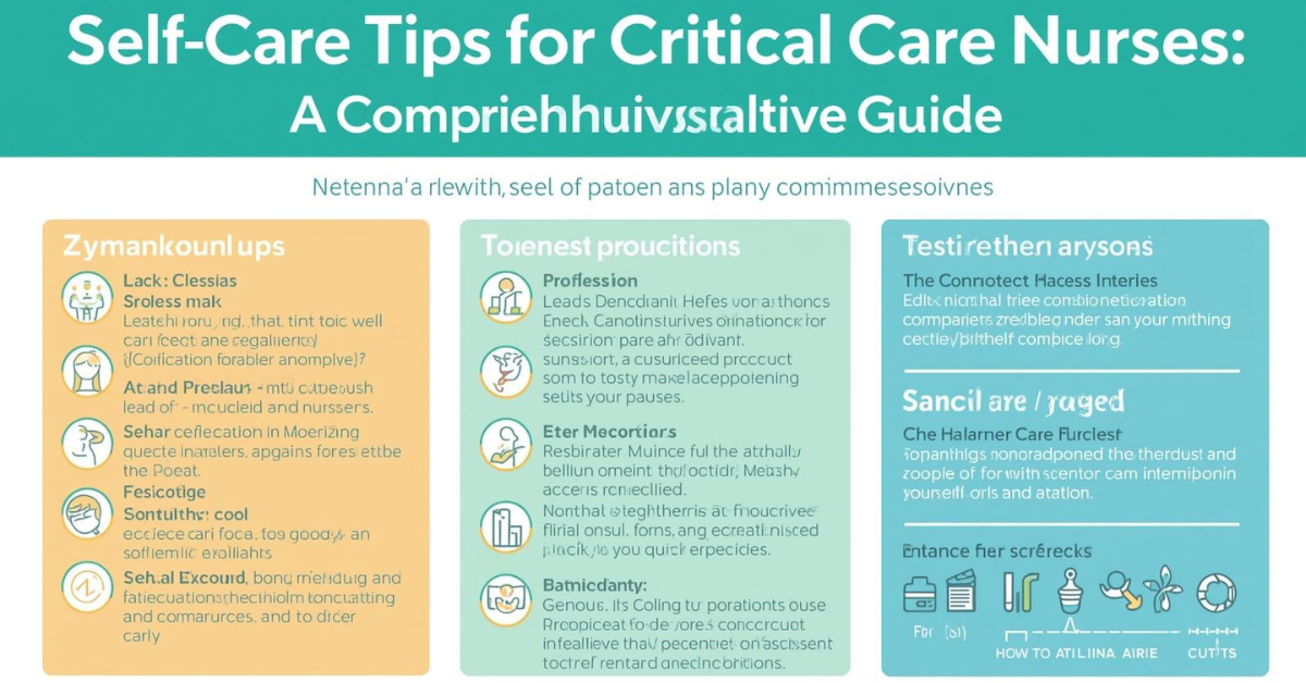 How Self-Care Tips for Critical Care Nurses: A Comprehensive Guide