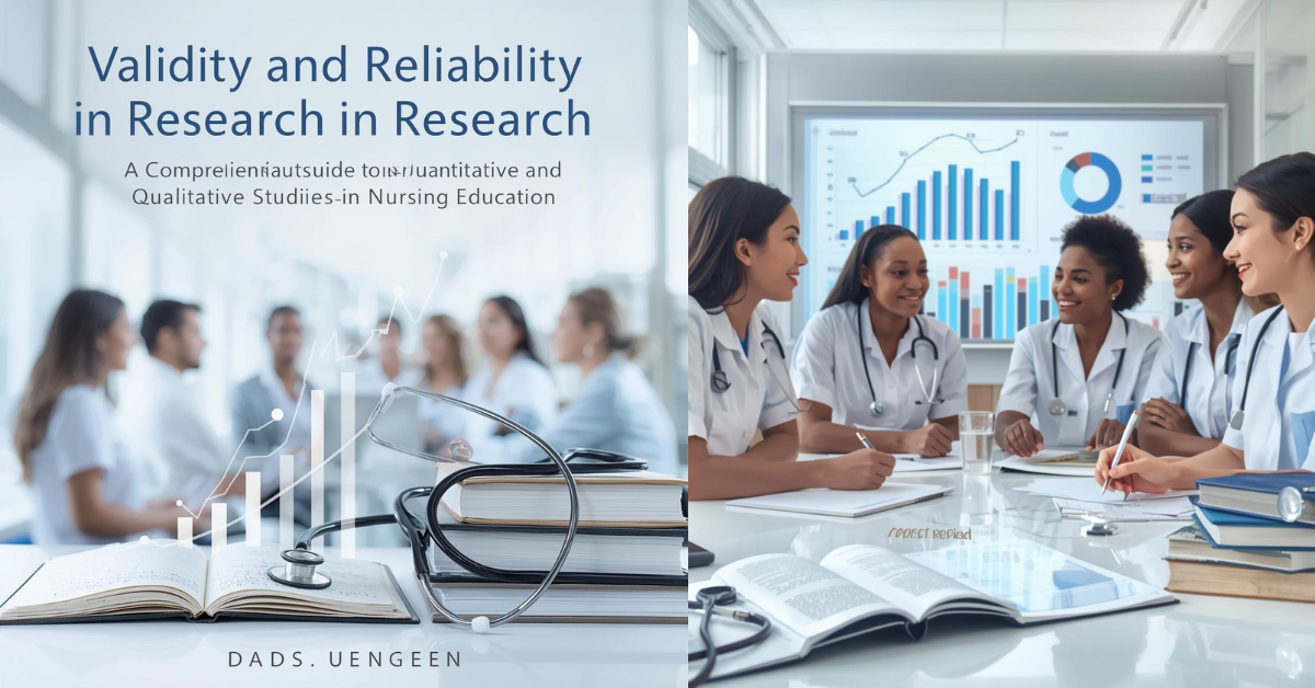 What is Validity and Reliability in Research Understanding a Comprehensive Guide for Quantitative and Qualitative Studies in Nursing Education.