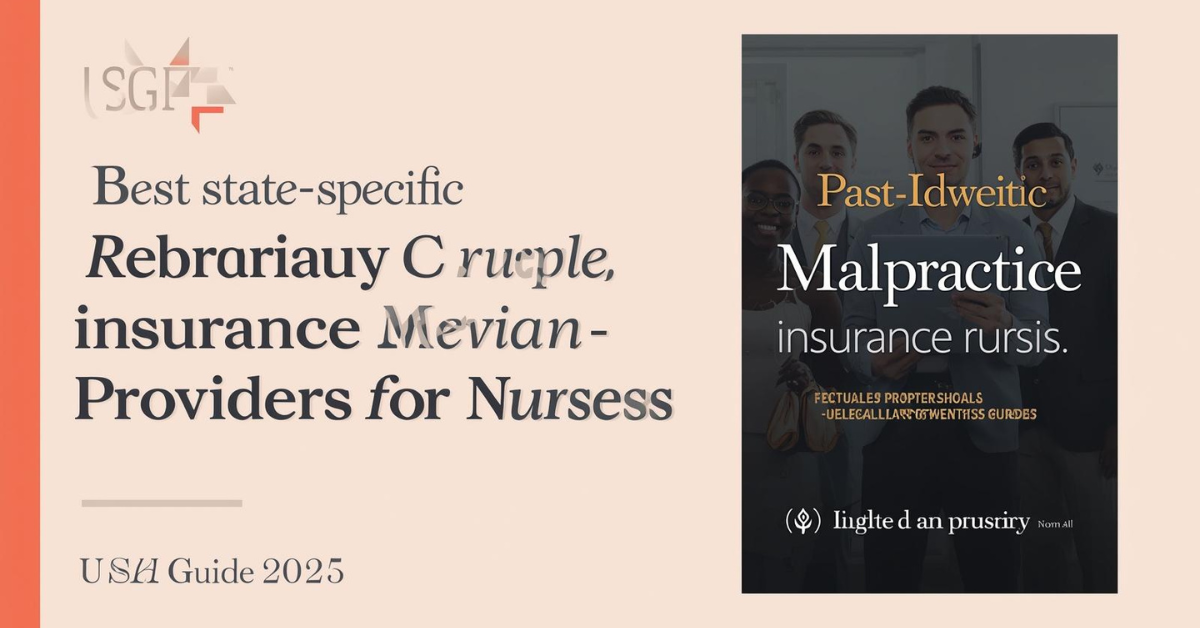 Best State-Specific Malpractice Insurance Providers for Nurses (USA Guide 2025)
